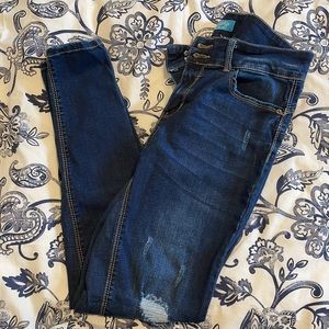 High wasted - dark blue jeans 👖 💙